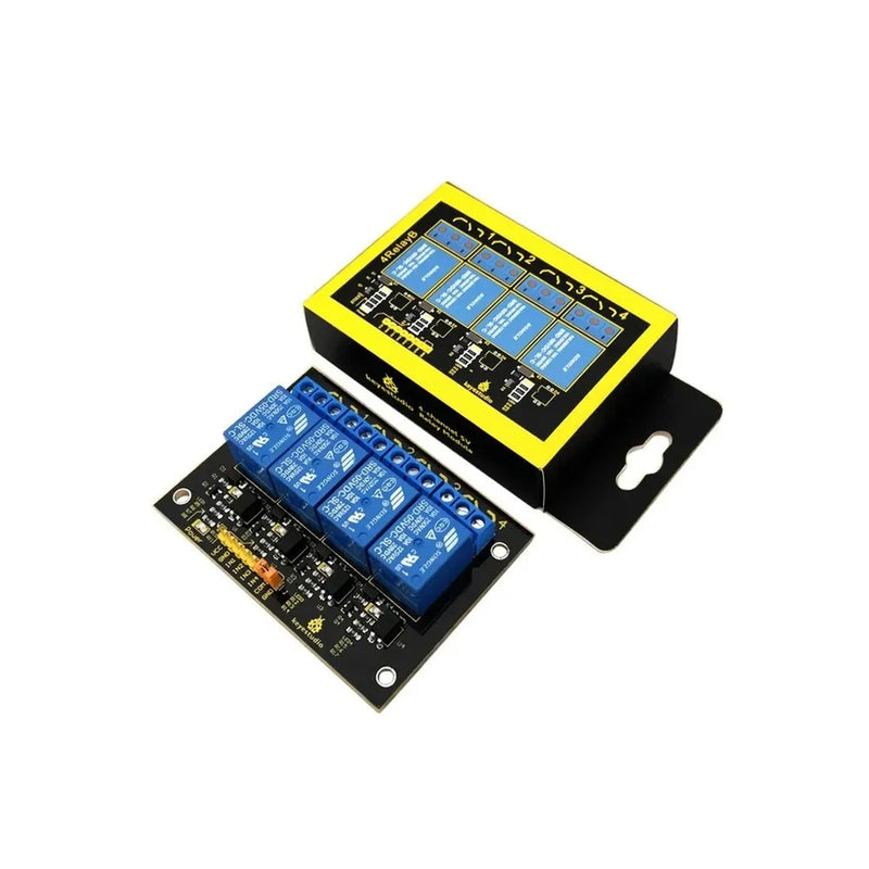 Arduino Compatible 4 Channel 5V Relay Module — Universal Electronics