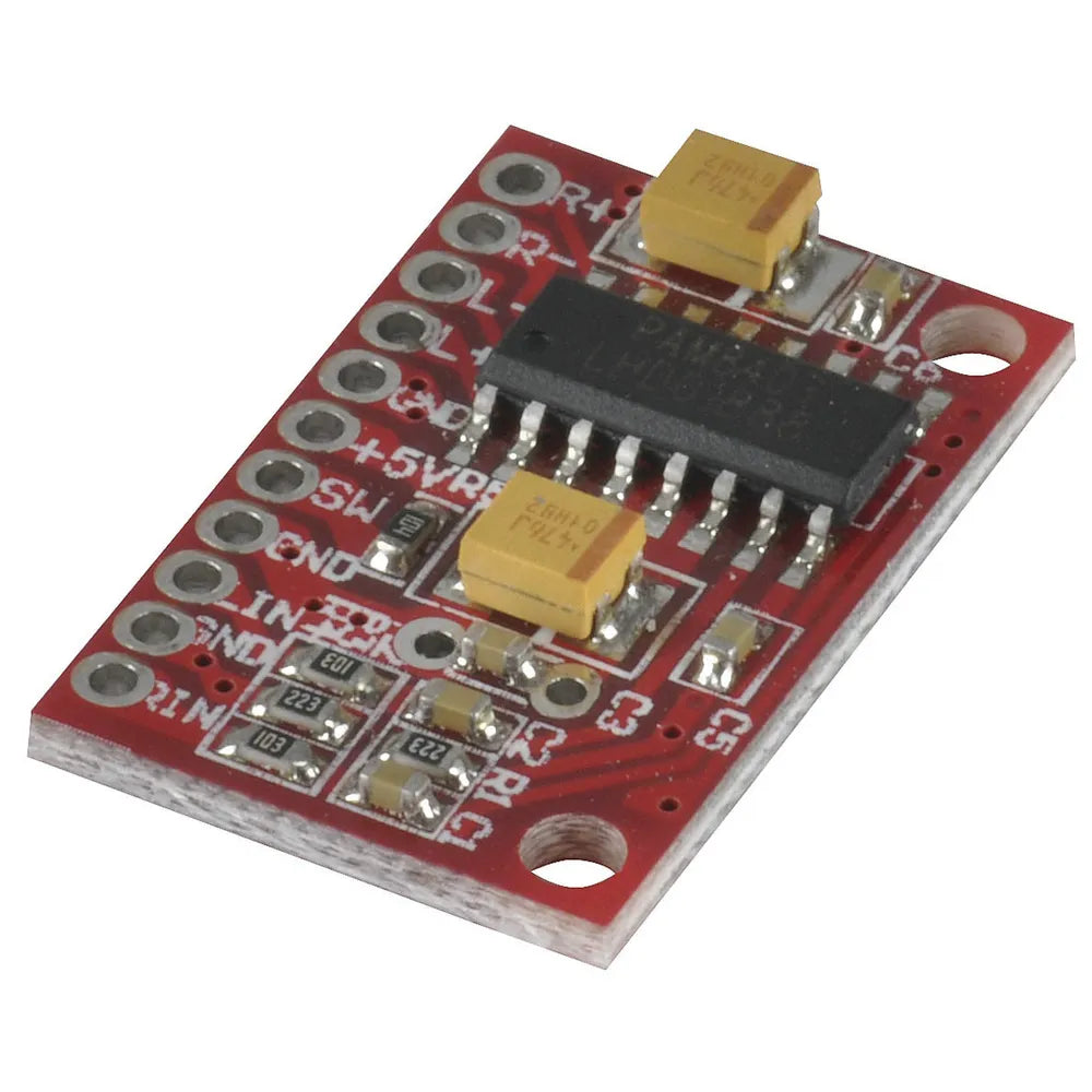 Arduino Compatible 2 x 3W Amplifier Module — Universal Electronics
