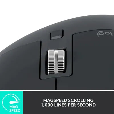 Logitech® MX Master 3S Graphite Advance Wireless 2.4GHz Mouse