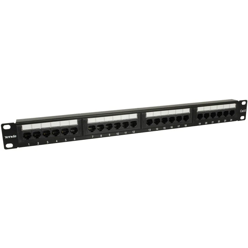 Rack Mount 24 Port Patch Panel Cat.6