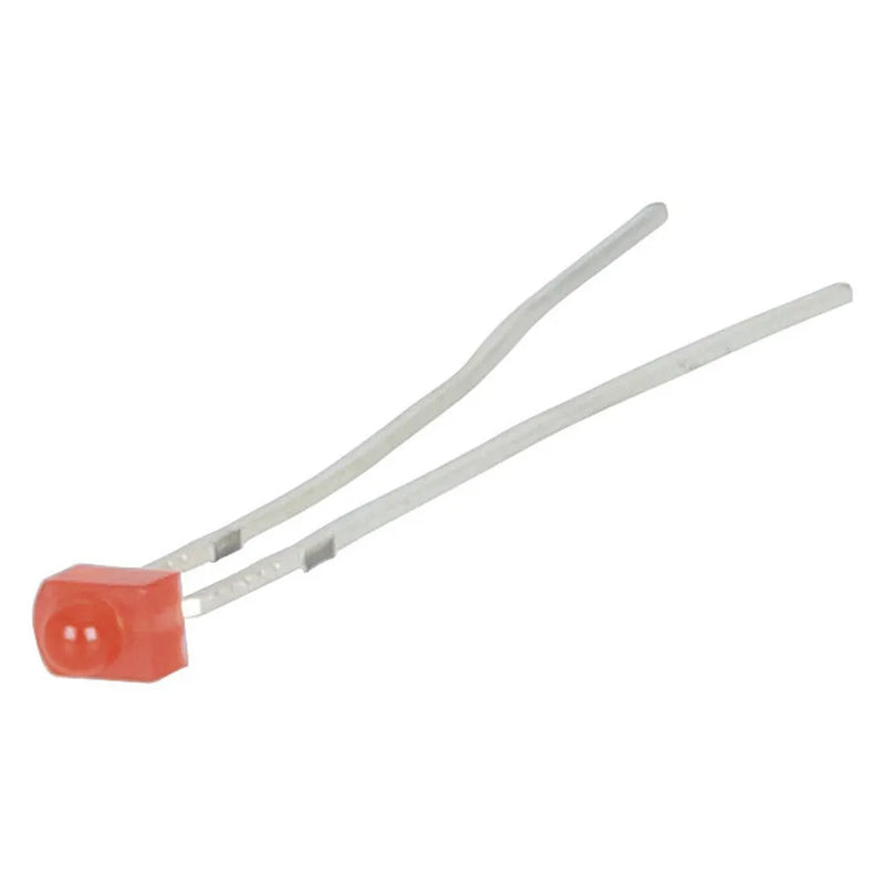 Red 2mm LED 600mcd Tower Type Diffused