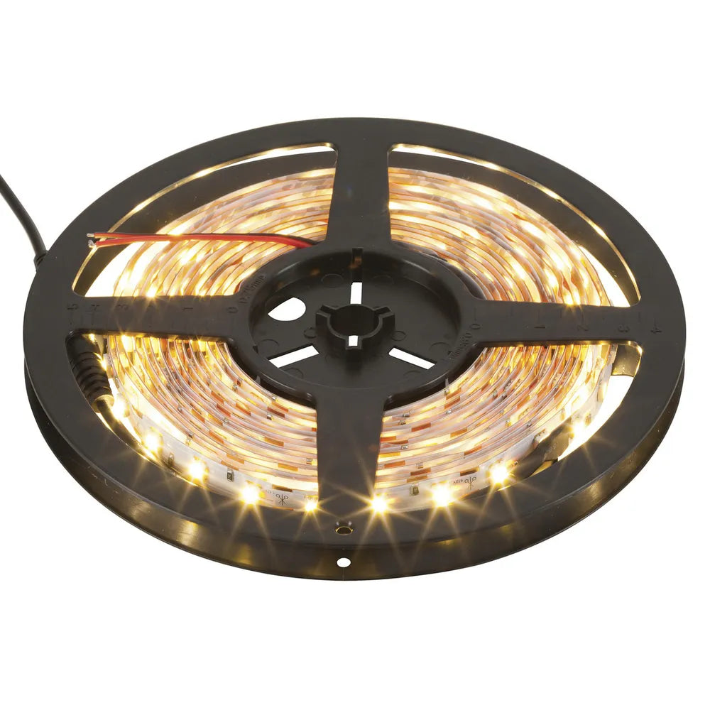 Low Cost 5m Flexible Adhesive LED Strip Light - Warm White — Universal ...