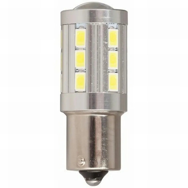 BA15S LED Interior/Reverse/Park Light Globe 21x5730 LEDs, CANBus compatible