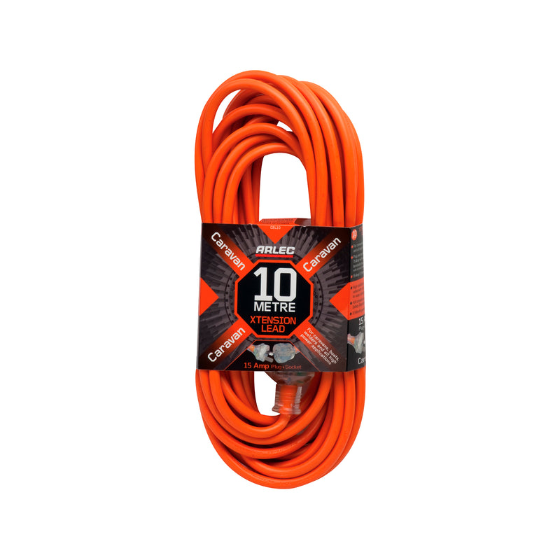 Arlec 10m 15A Caravan Heavy Duty Extension Lead