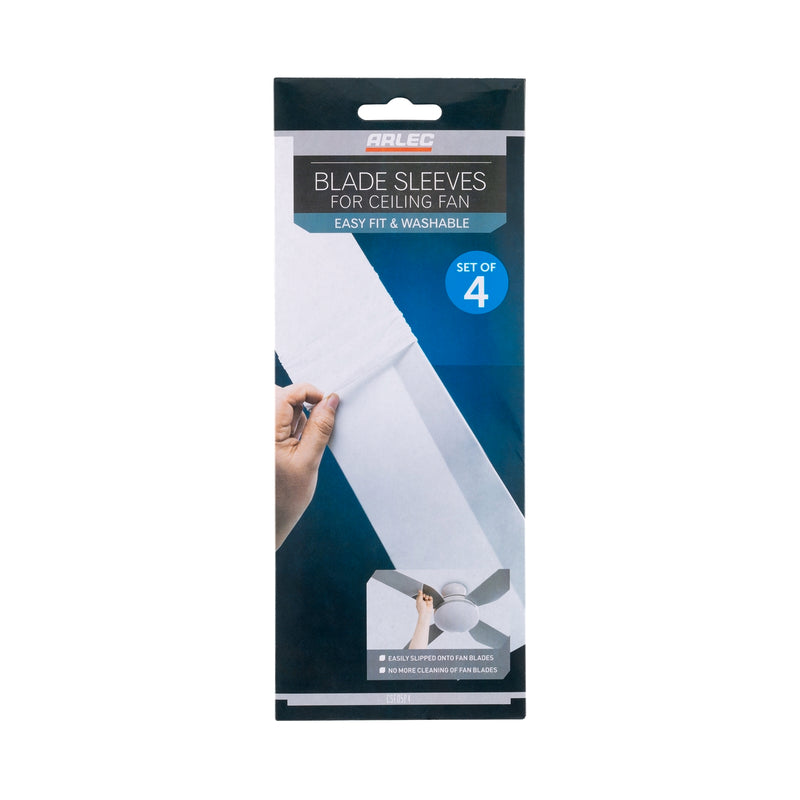 Arlec Ceiling Fan Blade Sleeve - 4 Pack