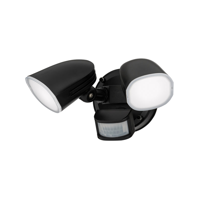 Arlec DIY Twinhead Tricolour LED Security Sensor Floodlight