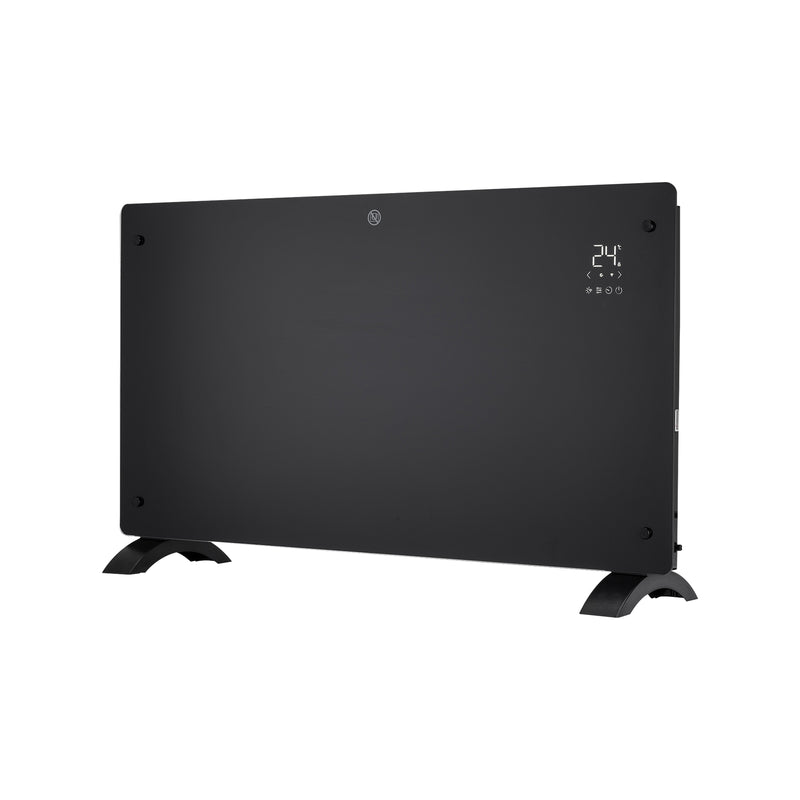 Arlec 2400W Black Glass Grid Connect Panel Heater
