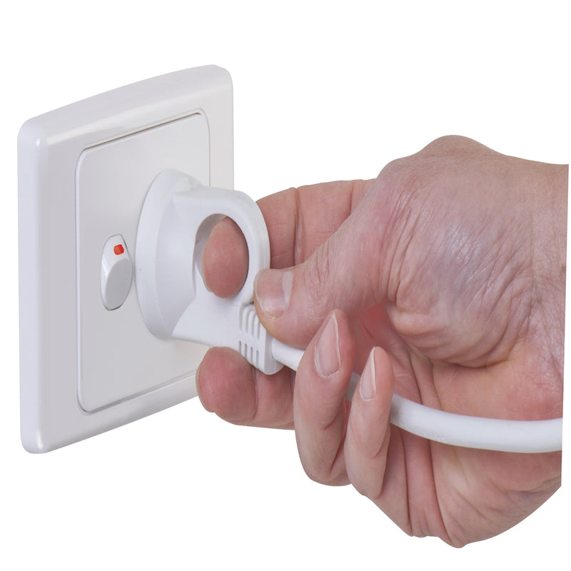 Arlec 10m White Ring Pull Extension Lead