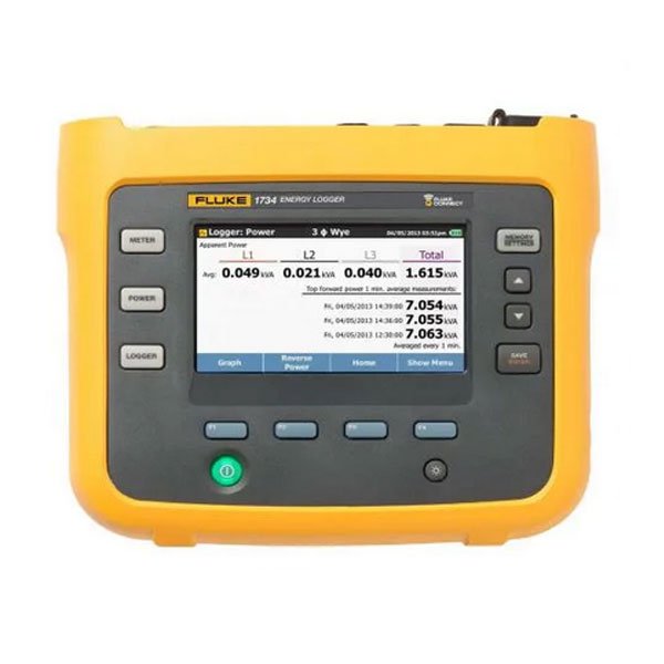 Fluke 1734/B Three Phase Electrical Energy Logger With Fluke Connect