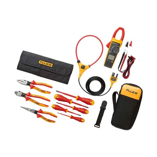 Fluke 376 FC True-RMS Clamp Meter + Insulated Hand Tools Starter Kit